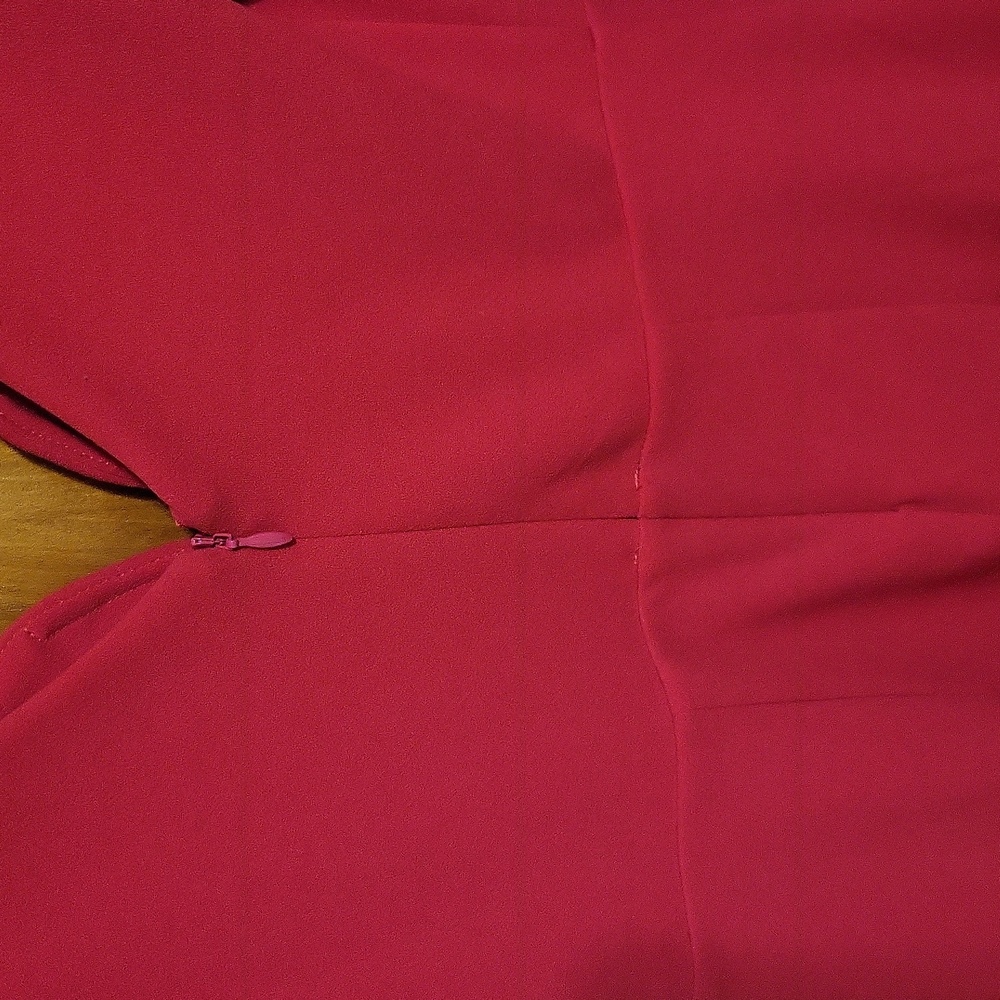 Sexy Womens Red Dress Size Xs By Express - Picture 5 of 8